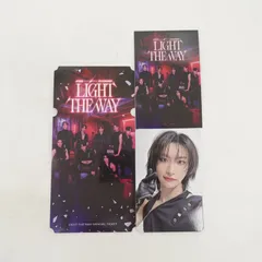 ATEEZ ソンファ VR CONCERT : LIGHT THE WAY 映画 第1弾 前期 入場特典 トレカ フォトカード SEONGHWA アチズ