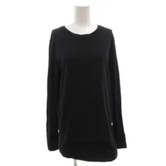 ディーゼルブラックゴールド DIESEL BLACK GOLD カットソー チュニック 半袖 S 黒 ブラック /FF ■GY62