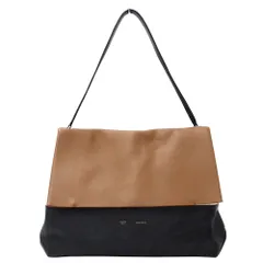 セリーヌ CELINE バッグ レディース ブランド ショルダーバッグ オールソフト レザー ブラウン ブラック ホワイト ワンショルダー 肩掛け 大容量 大きめ おしゃれ 【中古】