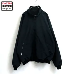 90s USA製 vintage LANDS' END 裏地フリース ナイロンジャケット メンズ 表記XLサイズ