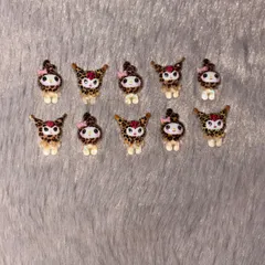 ネイルパーツ/サンリオ/マイメロ/クロミ10個セット⑱