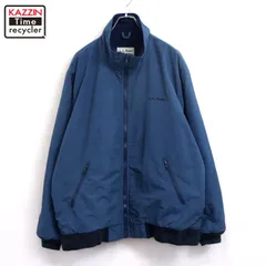 90s vintage L.L.Bean WARM-UP JACKET 裏地フリース ナイロンジャケット メンズ 表記XLサイズ