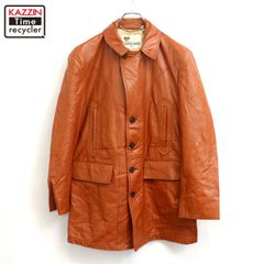 希少50s】 lakelandヴィンテージ レザージャケット ニット切替 36