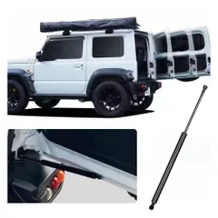 バックドアダンパー 自由停止 無段階調整 スズキ ジムニー JB64 JB74 JC74 専用 リアハッチ 油圧ダンパー 途中止まり 90度開閉 車検対応 純正交換 アクセサリーのサムネイル