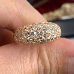 プラチナ ダイヤリング 10.5g 約11号 pt900 トータル1.09ct - メルカリ