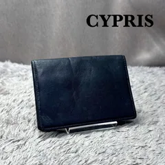 CYPRIS キプリス レザー 名刺入れ カードケース ブラックのサムネイル