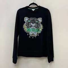 【加古川店】 中古 KENZO | ケンゾー スウェット タイガー刺繍 スウェット F655SW0014XC ブラック サイズ：S 【108】