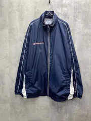 ChampionProducts チャンピオンプロダクツ 裏地メッシュ ウインドブレーカー トラックジャケット テック系 Y2K ネイビー ■◇ メンズ
