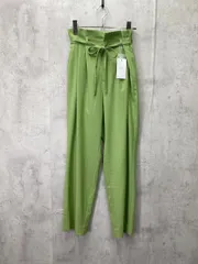 新品 LOWRYS FARM ローリーズファーム スタイルアップテーパード パンツ sizeL/グリーン ■◇ レディース
