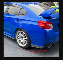 wrx sti vab vag リアディフューザー　リアカナード ウイング wrx sti vab vag リアディフューザー リアカナード ウイング - メルカリ