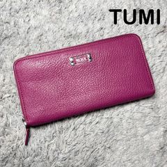 TUMI 途米 長夾 拉鍊式 皮革 男女通用