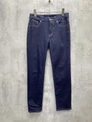 UNIQLO ユニクロ ストレッチスリムストレートジーンズ デニムパンツ size24(61cm)/ネイビー ■■ レディース