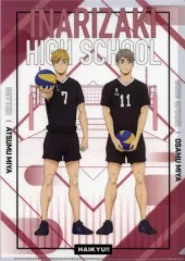 【中古】クリアファイル 宮侑＆宮治 A4クリアファイル 稲荷崎高校 「ハイキュー!! TO THE TOP」