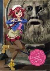 [중고] 클리어 파일 쿠로사와 루비 A4 클리어 파일 [러브라이브! 선샤인!! The School Idol Movie Over the Rainbow] 제1탄 상품이 있는 무비치케 특전