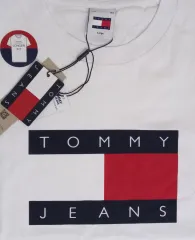 トミー ジーンズ ビックロゴ Tシャツ L