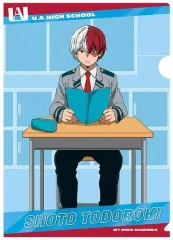 【中古】クリアファイル 轟焦凍 クリアファイル 学べ!授業 「僕のヒーローアカデミア」