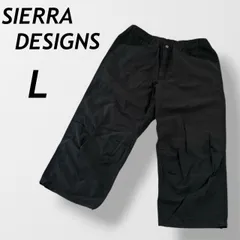 SIERRA DESIGNS シエラデザイン メンズ ハーフパンツ  L アウトドア スポーツ  10958038 ブラック系 (D02)★のサムネイル