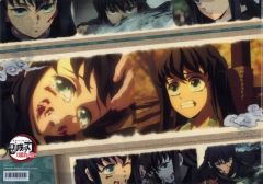 [중고] 클리어 파일 토키토시 무이치로 그대로 장식할 수 있는 런천 매트 케이스 [귀멸의 칼 검 대장장이의 사토편 캐릭터 그림 권 카페 제2기 시토루 형제와 상현의 伍]