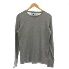 アヴィレックス AVIREX  Tシャツ ロンT L グレー ワッフル生地 /GP ■ECD001