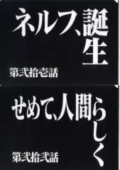 【中古】クリアファイル 第弐拾壱話＆第弐拾弐話 クリアファイルセット 「一番くじ 新世紀エヴァンゲリオン 30th Anniversary」 G賞