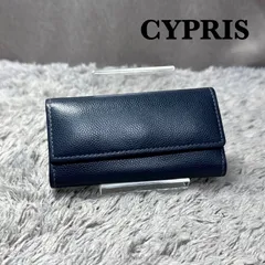 CYPRIS キプリス レザー 4連 キーケース キーリング付き ネイビーのサムネイル