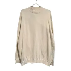 Steven Alan (スティーブンアラン) SUP MOCK NECK SWEATER-LOOSE/ニット 8113-136-0322 ベージュ XL