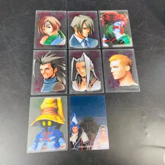 ① FF7 ファイナルファンタジー7 アートミュージアム  セフィロス ユフィ ビビ クリアカード まとめ