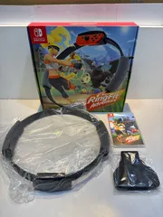 ◆未使用 保管品 Nintendo 任天堂 Switchソフト リングフィットアドベンチャー リングコン,レッグバンド付き◆20919★