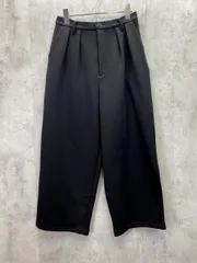 CIAOPANIC TYPY チャオパニックティピー TYZ4052402A0003 スラックス見え/あったかワイドスウェットパンツ sizeM/黒 ■◇ レディース