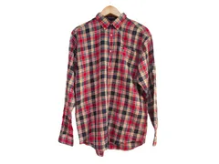 k03260318179　TOMMY HILFIGER　XLサイズ　赤×青×紺色×黄色×白　　トップス　長袖シャツ　通年