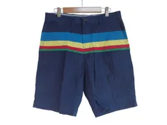 k03260318170　TOMMY HILFIGER　29　紺色×水色×黄色×赤×緑　　パンツ　ショート/ハーフパンツ　通年