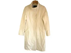 k03260318134　INDIVI　36　White　　アウター　コートロング丈　秋冬