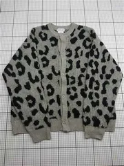 ◇ ⊇ チャオパニックティピー CIAOPANIC TYPY レオパード柄カーディガン Lサイズ メンズ E  【1603230031357】