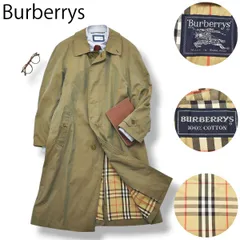 80s ヴィンテージ イングランド製 バーバリー Burberrys ステンカラー コート ラグランスリーブ センターベント 比翼 M相当 玉虫色 x ノバチェック柄 ブリティッシュ メンズ