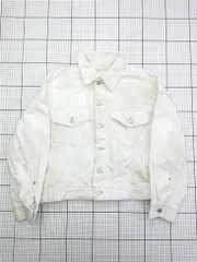 ◇ ⊇ ページボーイ PAGEBOY デニムジャケット ホワイト系 レディース Fサイズ E  【1603230029071】のサムネイル