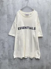 ESSENTIALS エッセンシャルズ 半袖 Tシャツ sizeS/クリーム ■◆ メンズ