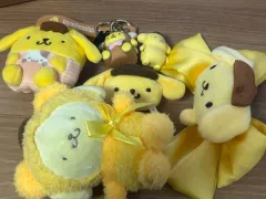 ポムポムプリン ぬいぐるみ キーホルダーなど サンリオ グッズ まとめ