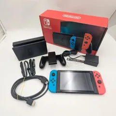 Nintendo Switch ネオンブルー ネオンレッド 32GB 本体 箱説付き 外箱破れあり 動作確認済み