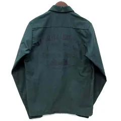ラングリッツレザー Langlitz Leathers 長袖 プリント ワーク シャツ LL272 グリーン 緑 S USA製のサムネイル