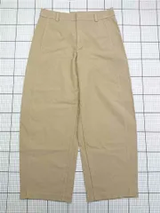 ◇ Θ ユニクロ UNIQLO ジャージーバレルレッグパンツ ベージュ系 XL レディース E  【1603230028029】