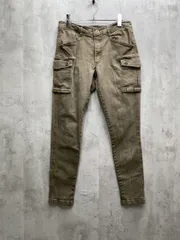 roshell ロシェル カーゴ デニムパンツ sizeL/カーキ  ■■ レディース