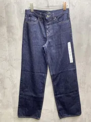 新品 UNIQLO ユニクロ ローライズ バギージーンズ デニムパンツ size06/ネイビー ■■ レディース