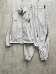 umbro アンブロ ナイロンジャケット/ナイロントラックパンツ セットアップ sizeM/グレー ■◇ メンズ