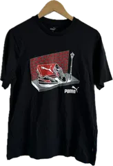 　Pumaプーマ　Tシャツ  トップス　ブラック　レディース　XLサイズ【ZY11】