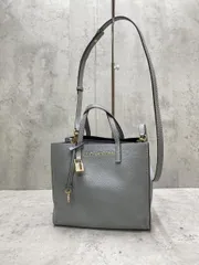 MARC JACOBS マークジェイコブス ハンド バッグ グレー ■■◎レディース