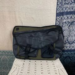 F Spider Khaki Fun Riding Messenger Bag Crossbody Bag