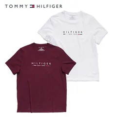 トミーヒルフィガー【TOMMY HILFIGER】09T4535 TEE Tシャツ ロゴ 半袖 クルーネック コットン メンズ レディース