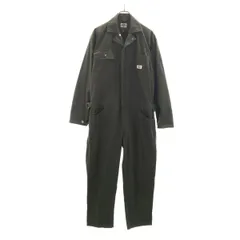 Dickies ディッキーズ 長袖 つなぎ LL カーキ オールインワン メンズ 古着