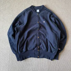 90s Champion リバースウィーブ スナップカーディガン XL