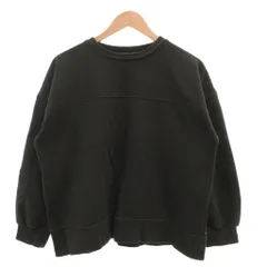 ビームスハート BEAMS HEART トレーナー スゥエット カーキ ワイド ラウンドネック 長袖 裏地ボア /NU ■GY58のサムネイル